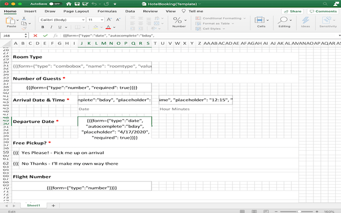 Example of creating a custom input type for PDF form using GcExcel .NET Excel API and GcPdf by GrapeCity