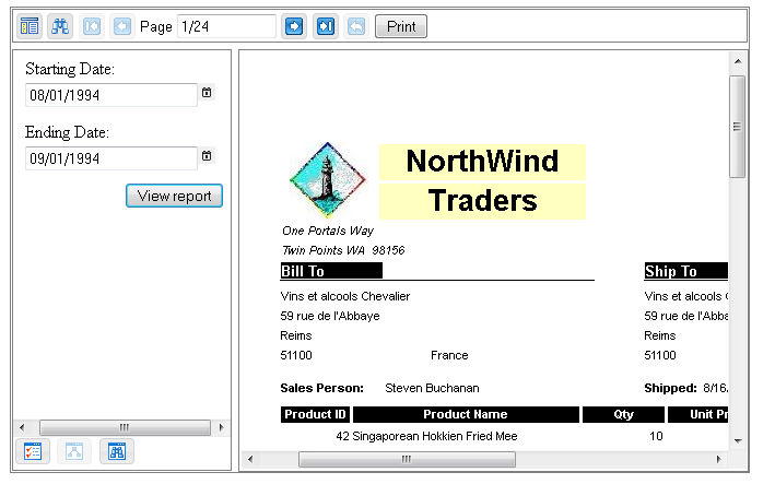 Derfor Meget rart godt dejligt at møde dig Adding a Print Button to HTML ViewerType in ActiveReports 7