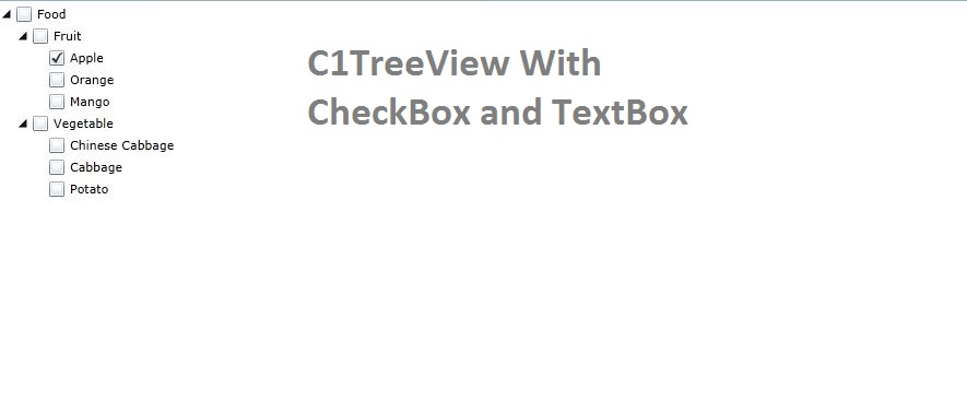 C1TreeViewWithCheckBox