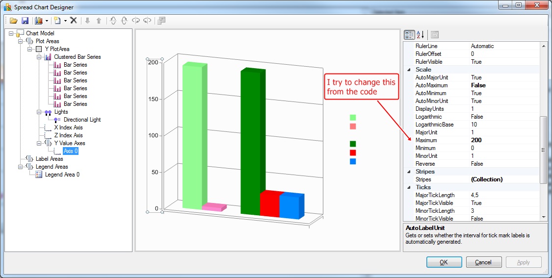 Excel Sliding Scale Chart