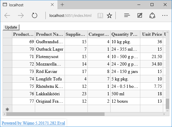 Javascript Crud App